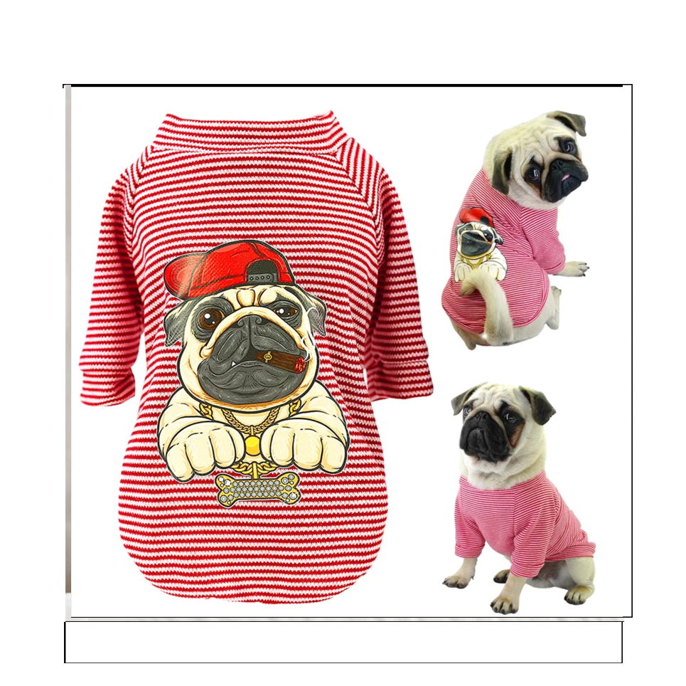 Pug Ropa CAMISA CHALECO DISE?O PUG BULLDOG FRANCES – www.caramelopetshop.com