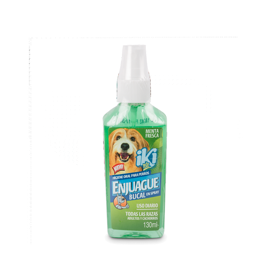 ENJUAGUE BUCAL PARA PERRO POR 130 ML