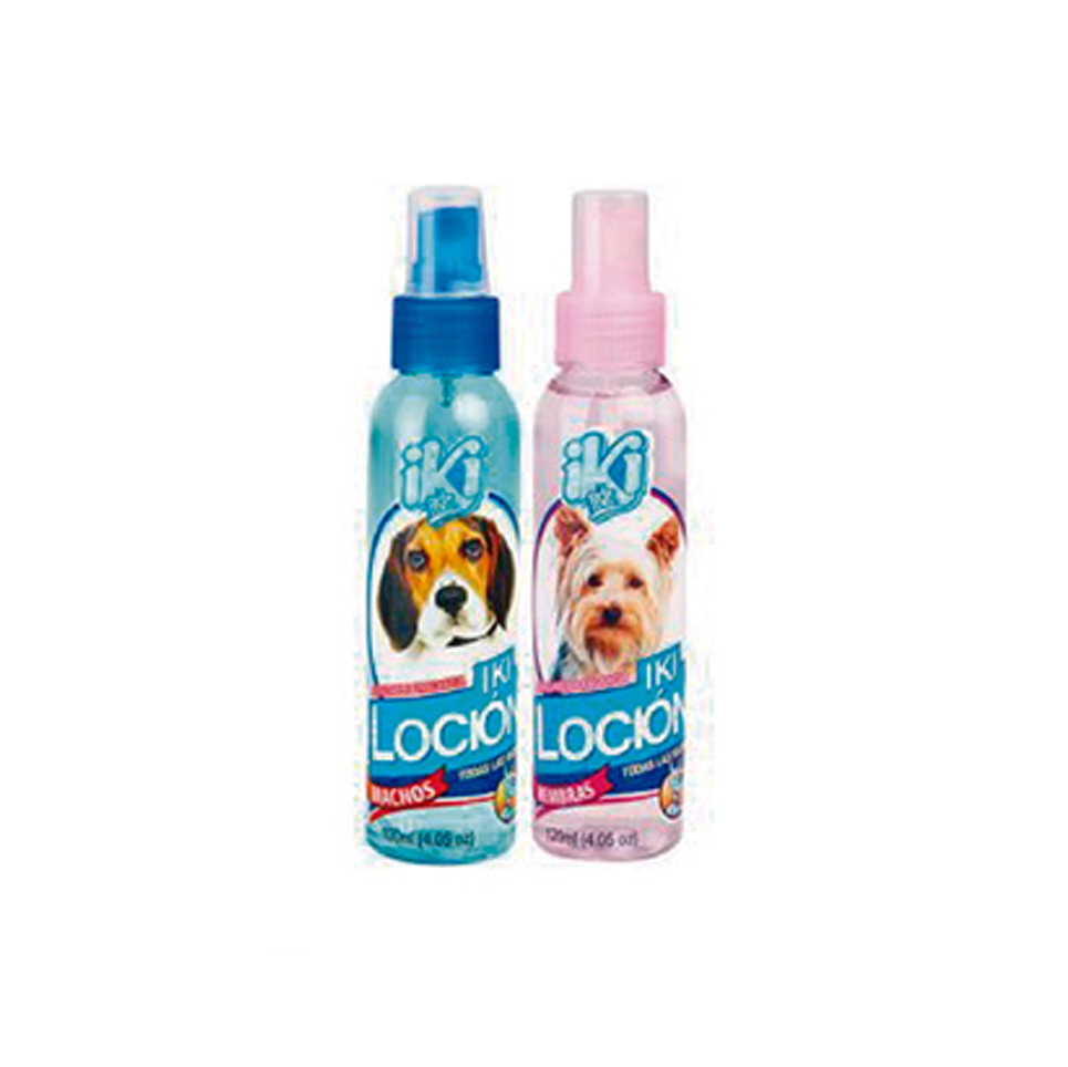 LOCION PARA MACHOS Y HEMBRAS POR 120 ML